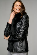 Amalfi Kadın Deri Ceket | Derimod Amalfi Kadın Deri Ceket | Derimod