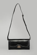 Croco Women's Leather Bag | Derimod Croco Women's Leather Bag | Derimod