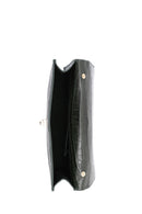 Croco Green Women's Leather Bag | Derimod Croco Green Women's Leather Bag | Derimod