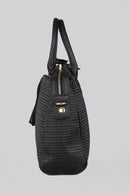 Kadın Siyah Suni Deri Kol Çantası | Derimod Kadın Siyah Suni Deri Kol Çantası | Derimod