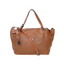 Women's Tan Synthetic Leather Shoulder Bag | Derimod Women's Tan Synthetic Leather Shoulder Bag | Derimod
