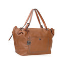 Women's Tan Synthetic Leather Shoulder Bag | Derimod Women's Tan Synthetic Leather Shoulder Bag | Derimod