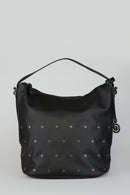 Kadın Siyah Suni Deri Omuz Çantası | Derimod Kadın Siyah Suni Deri Omuz Çantası | Derimod