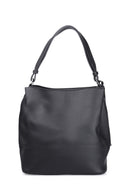 Kadın Siyah Suni Deri Omuz Çantası | Derimod Kadın Siyah Suni Deri Omuz Çantası | Derimod