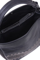 Kadın Siyah Suni Deri Omuz Çantası | Derimod Kadın Siyah Suni Deri Omuz Çantası | Derimod