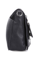 Kadın Siyah Suni Deri Çapraz Çanta | Derimod Kadın Siyah Suni Deri Çapraz Çanta | Derimod