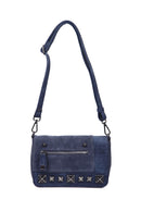 Kadın Mavi Suni Deri Çapraz Çanta | Derimod Kadın Mavi Suni Deri Çapraz Çanta | Derimod