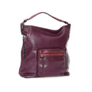 Women's Burgundy Synthetic Leather Shoulder Bag | Derimod Women's Burgundy Synthetic Leather Shoulder Bag | Derimod