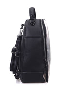 Kadın Siyah Suni Deri Sırt Çantası | Derimod Kadın Siyah Suni Deri Sırt Çantası | Derimod