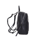 Women's Black Synthetic Leather Backpack | Derimod Women's Black Synthetic Leather Backpack | Derimod