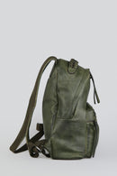 Kadın Yeşil Suni Deri Sırt Çantası | Derimod Kadın Yeşil Suni Deri Sırt Çantası | Derimod