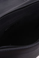 Women's Black Synthetic Leather Crossbody Bag | Derimod Women's Black Synthetic Leather Crossbody Bag | Derimod