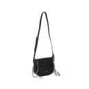 Women's Black Synthetic Leather Crossbody Bag | Derimod Women's Black Synthetic Leather Crossbody Bag | Derimod