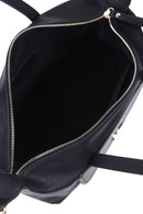 Women's Black Synthetic Leather Shoulder Bag | Derimod Women's Black Synthetic Leather Shoulder Bag | Derimod