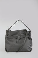 Kadın Gri Suni Deri Omuz Çantası | Derimod Kadın Gri Suni Deri Omuz Çantası | Derimod