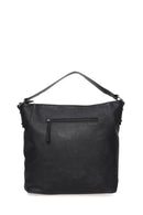 Kadın Siyah Suni Deri Kol Çantası | Derimod Kadın Siyah Suni Deri Kol Çantası | Derimod