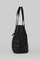 Kadın Siyah Suni Deri Omuz Çantası | Derimod Kadın Siyah Suni Deri Omuz Çantası | Derimod