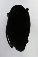 Kadın Siyah Suni Deri Omuz Çantası | Derimod Kadın Siyah Suni Deri Omuz Çantası | Derimod