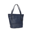 Kadın Lacivert Suni Deri Omuz Çantası | Derimod Kadın Lacivert Suni Deri Omuz Çantası | Derimod