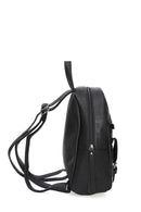 Kadın Siyah Suni Deri Sırt Çantası | Derimod Kadın Siyah Suni Deri Sırt Çantası | Derimod