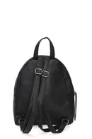 Kadın Siyah Suni Deri Sırt Çantası | Derimod Kadın Siyah Suni Deri Sırt Çantası | Derimod