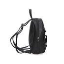 Kadın Siyah Suni Deri Sırt Çantası | Derimod Kadın Siyah Suni Deri Sırt Çantası | Derimod