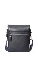 Erkek Lacivert Deri Çanta | Derimod Erkek Lacivert Deri Çanta | Derimod