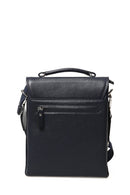 Men's Navy Blue Leather Bag | Derimod Men's Navy Blue Leather Bag | Derimod