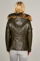 Nora Kadın Deri Ceket | Derimod Nora Kadın Deri Ceket | Derimod