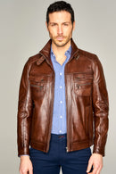 Pablo Erkek Deri Ceket | Derimod Pablo Erkek Deri Ceket | Derimod