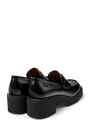 Camper Kadın Siyah Milah Deri Loafer | Derimod Camper Kadın Siyah Milah Deri Loafer | Derimod