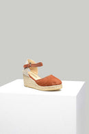 Taba Dolgu Topuk Kadın Espadril | Derimod Taba Dolgu Topuk Kadın Espadril | Derimod