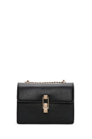 Women's Black Long Chain Strap Crossbody Bag | Derimod Women's Black Long Chain Strap Crossbody Bag | Derimod