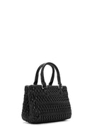 Kadın Siyah Uzun Askılı Kapitone Kol Çantası | Derimod Kadın Siyah Uzun Askılı Kapitone Kol Çantası | Derimod