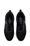 Alberto Guardiani Kadın Siyah Louise Kalın Tabanlı Deri Sneaker | Derimod Alberto Guardiani Kadın Siyah Louise Kalın Tabanlı Deri Sneaker | Derimod