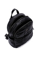 Women's Black Quilted Backpack | Derimod Women's Black Quilted Backpack | Derimod