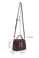 Kadın Bordo Uzun Askılı Kol Çantası | Derimod Kadın Bordo Uzun Askılı Kol Çantası | Derimod