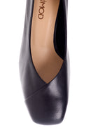 Women's Leather Thick Heeled Shoes | Derimod Women's Leather Thick Heeled Shoes | Derimod