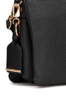 Geox Kadın Siyah Clarissy Aksesuar Detaylı Deri Çapraz Çanta | Derimod Geox Kadın Siyah Clarissy Aksesuar Detaylı Deri Çapraz Çanta | Derimod