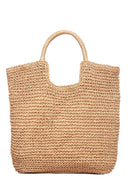 Women's Straw Shoulder Bag | Derimod Women's Straw Shoulder Bag | Derimod