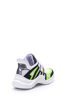 Kadın Gümüş Detaylı Sneaker | Derimod Kadın Gümüş Detaylı Sneaker | Derimod