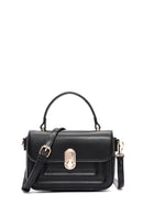 Women's Black Long Strap Mini Crossbody Bag | Derimod Women's Black Long Strap Mini Crossbody Bag | Derimod