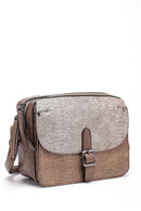 Kadın Vizon Suni Deri Omuz Çantası | Derimod Kadın Vizon Suni Deri Omuz Çantası | Derimod