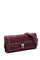 Women's Studded Suede Bag | Derimod Women's Studded Suede Bag | Derimod