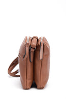 Kadın Camel Suni Deri Omuz Çantası | Derimod Kadın Camel Suni Deri Omuz Çantası | Derimod