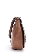 Kadın Camel Suni Deri Omuz Çantası | Derimod Kadın Camel Suni Deri Omuz Çantası | Derimod