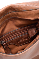 Kadın Camel Suni Deri Omuz Çantası | Derimod Kadın Camel Suni Deri Omuz Çantası | Derimod