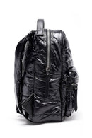 Kadın Siyah Kumaş Sırt Çantası | Derimod Kadın Siyah Kumaş Sırt Çantası | Derimod