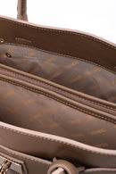 Women's Mink Faux Leather Handbag | Derimod Women's Mink Faux Leather Handbag | Derimod