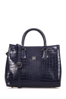 Women's Crocodile Patterned Bag | Derimod Women's Crocodile Patterned Bag | Derimod